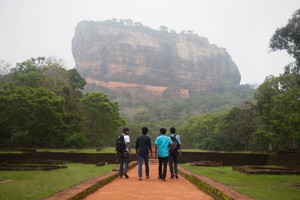 Sigiriya or Sinhagiri is an ancient rock fortress located in the northern Matale District near the town of Dambulla in the Central Province, Sri Lanka.