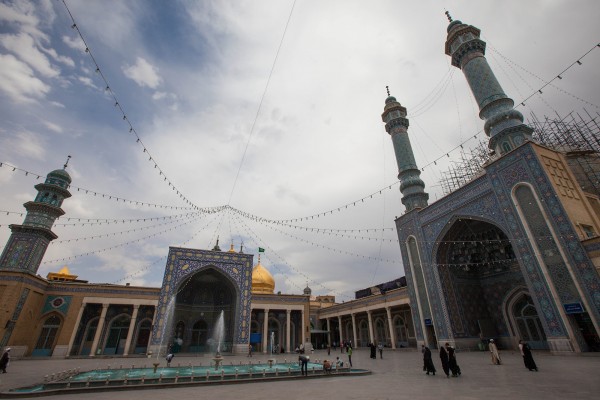 A photo of Shrine in Qom, Iran