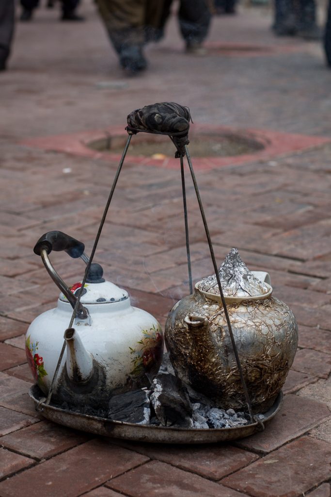 Two tea pots at the Bazaar in Duhuk / Dohuk, Iraq