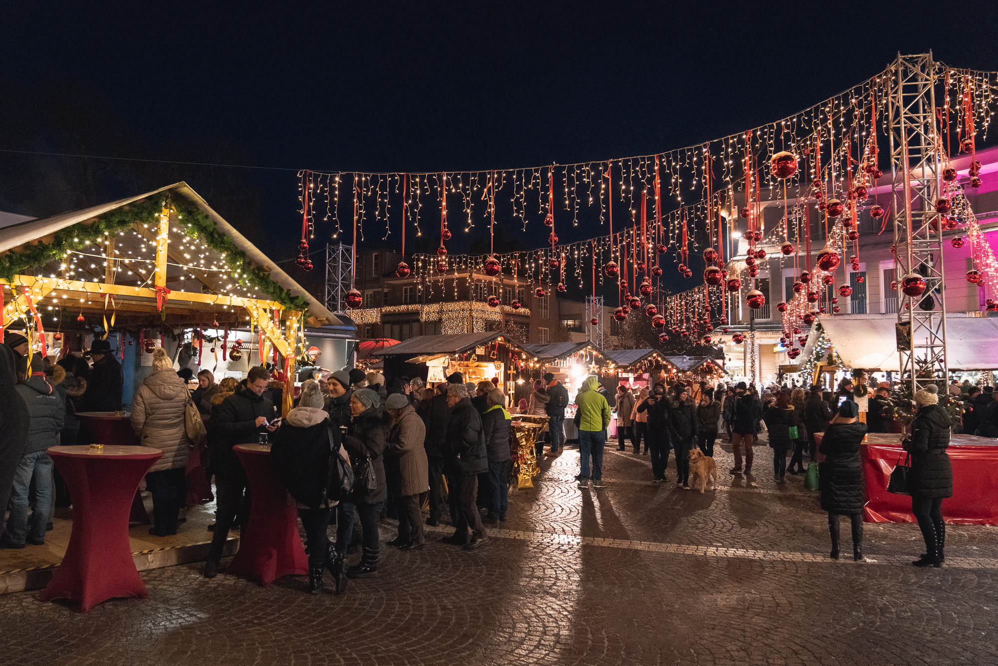 Christmas market at Velden am Wörther See, Austria